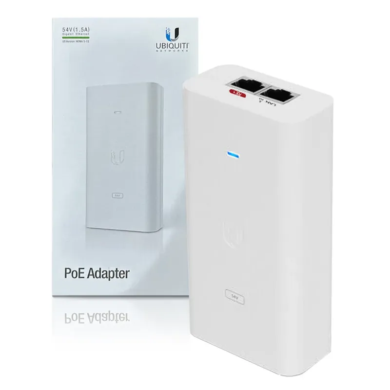 Adaptador Poe Ubiquiti 54v 80w Poe-54v-80w Ubiquiti