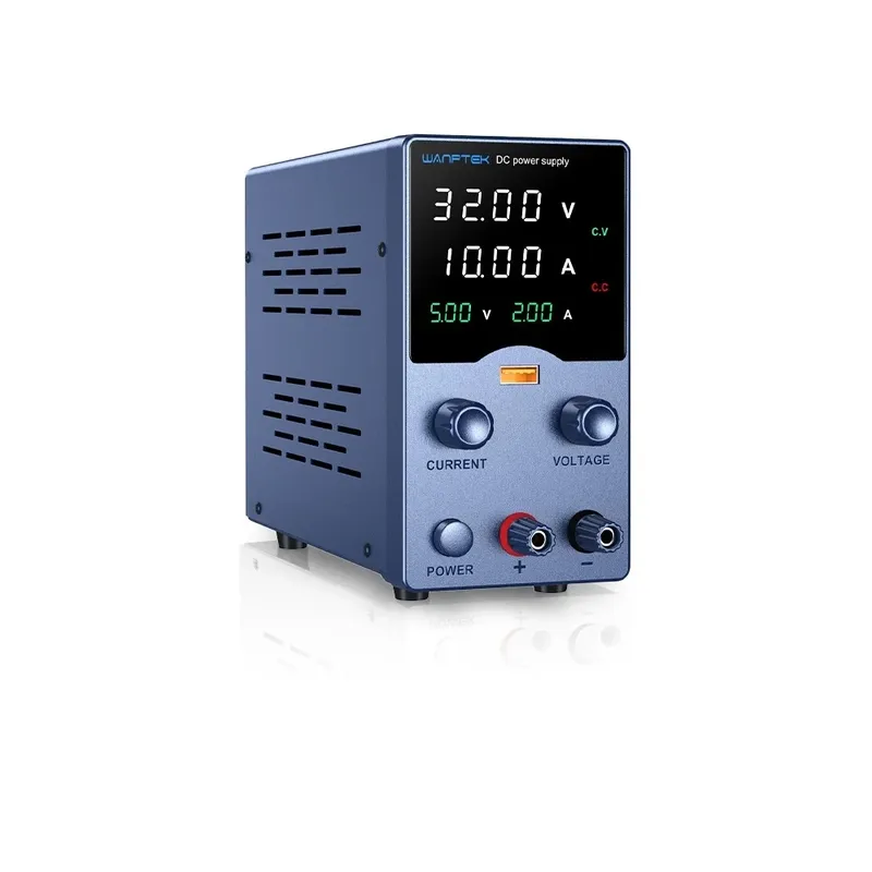 Fonte De Bancada Wanptek Ga3010 32v 10a 320w Azul