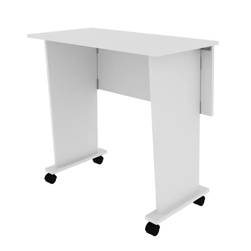 Mesa Escrivaninha Para Escritório Home Office Me4128 - Gran Belo Mdp Branco.