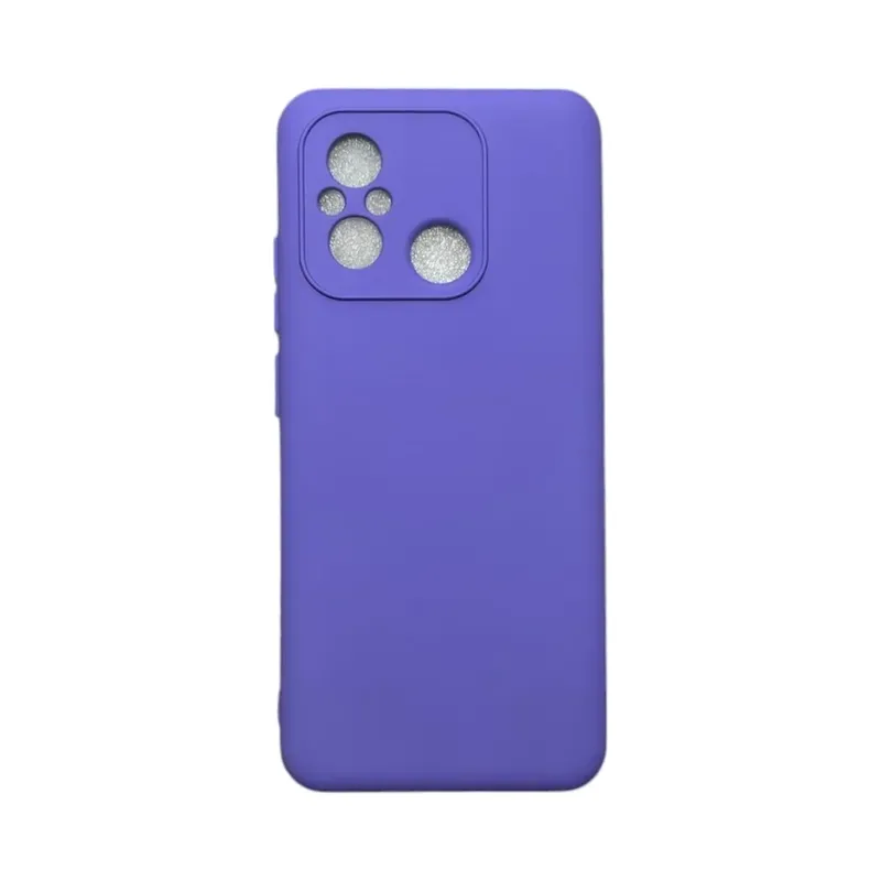 Capa Xiaomi Redmi 12c / Poco C55 Silicone Aveludada Protege Câmera Colorida Capinha Anti Impacto Redmi 12 C / Poco C55:r