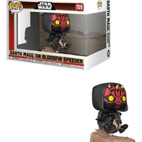 Funko Pop Deluxe Ridesd Darth Maul 705 On Bloodfin Speeder