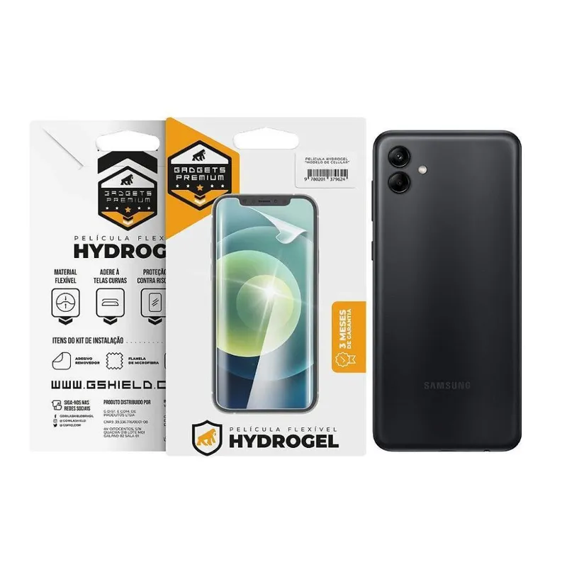 Película Para Samsung Galaxy A04,Traseira Hydrogel Hd,Gshield