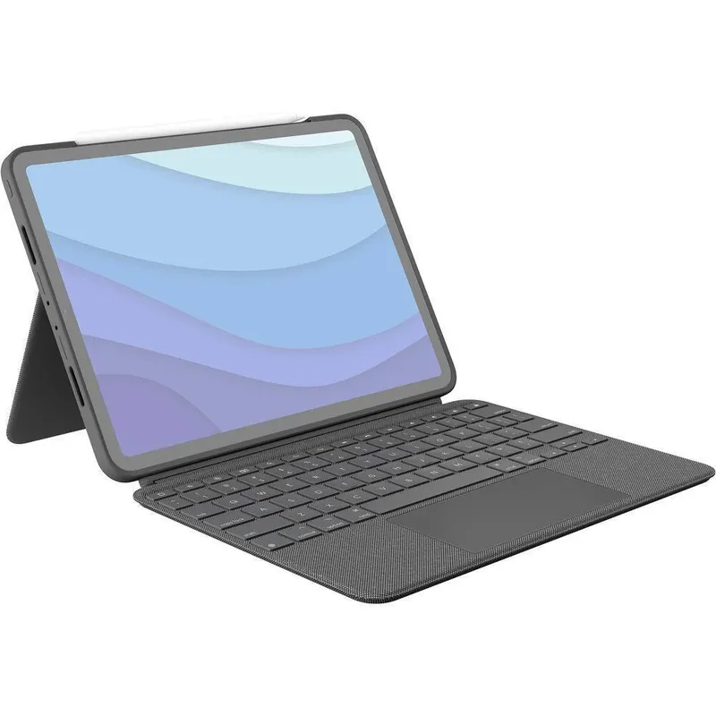 Capa De Teclado Com Luz De Fundo Logitech Combo Touch Para Apple Ipad Pro De 12,9 "(5a Geração)