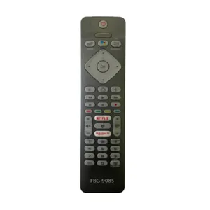 Controle Remoto Smart Compatível C/ Tv Philips Rakuten Modelo Fbg-9085