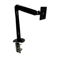 Suporte de Mesa Articulado para Monitor de 15" a 34" Iron Lift Rise Mode, Ajuste de altura, Pistão a Gás, Vesa, Preto - RM-IL-01-B