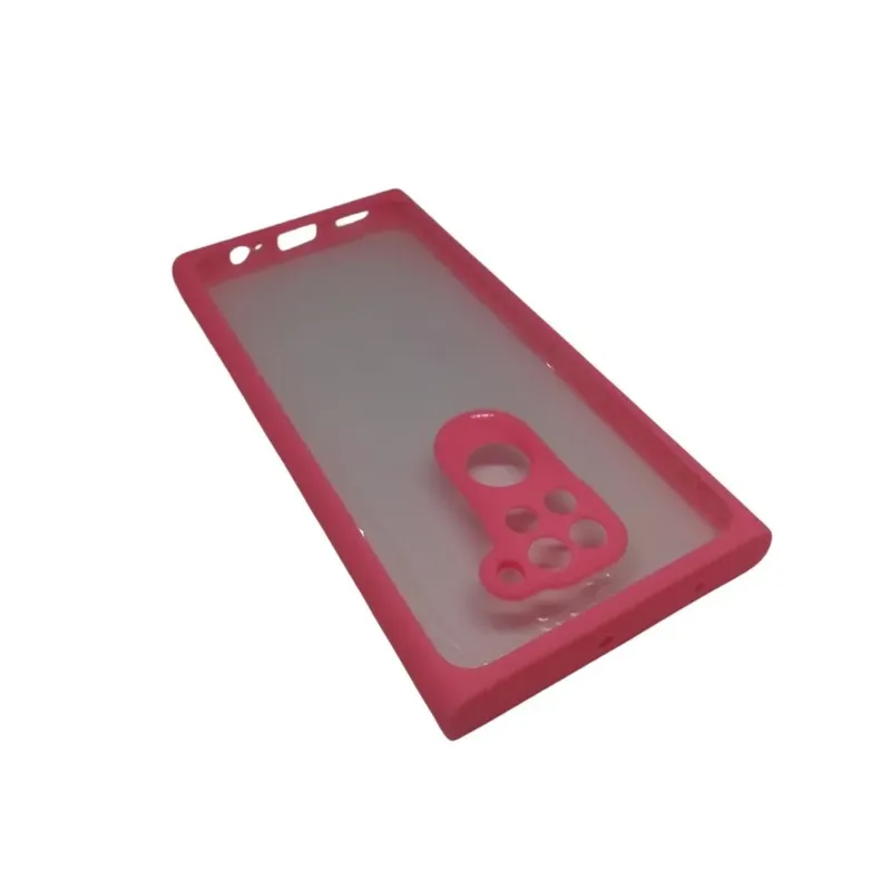 Capa Capinha De Celular Note 9 Ou 10x 4g Emborrachada Ante Queda Cor:rosa