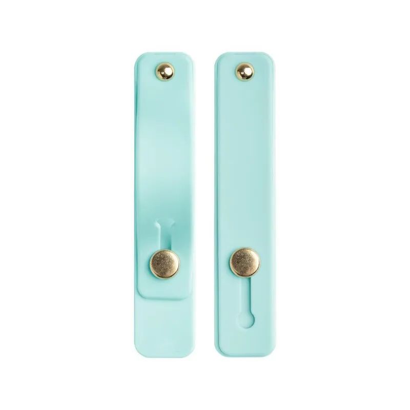 Ring Socket De Silicone Verde Água