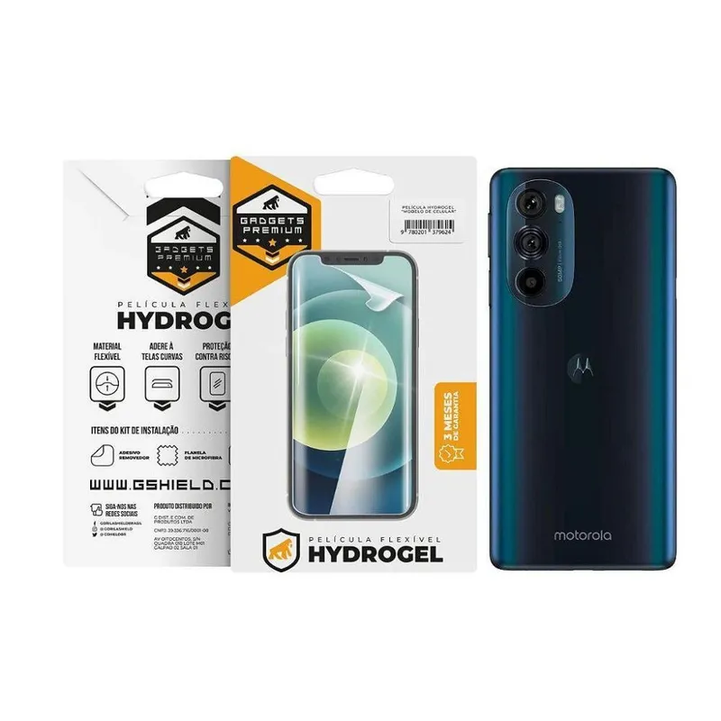 Película Gshield Para Motorola Edge 30 Pro 5g, Traseira Hydrogel Hd