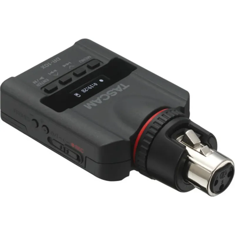 Gravador Tascam Dr-10x De Áudio Micro Plug-on