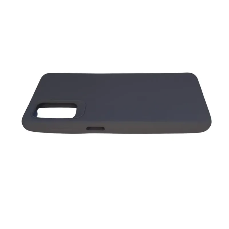 Capa Capinha De Celular Galaxy A32 5g Emborrachada Mole Flexível Anti Queda A32 4g:cinza