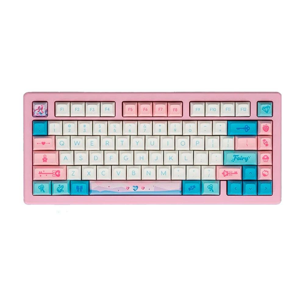 Teclado Akko ACR PRO Switch Cream Blue V3 PRO Rosa