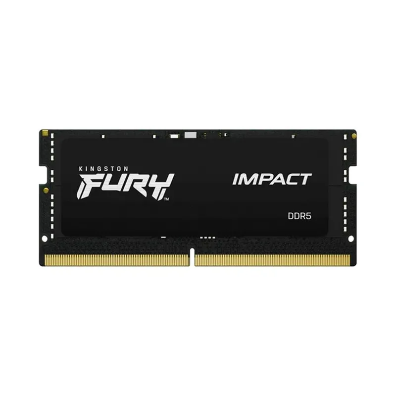 Memória RAM para Notebook Kingston Fury Impact, 32GB, 5600MHz, DDR5, CL40, Preto - KF556S40IB-32