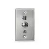 Botoeira De Embutir Com Acabamento Aço Inox Jfl B301