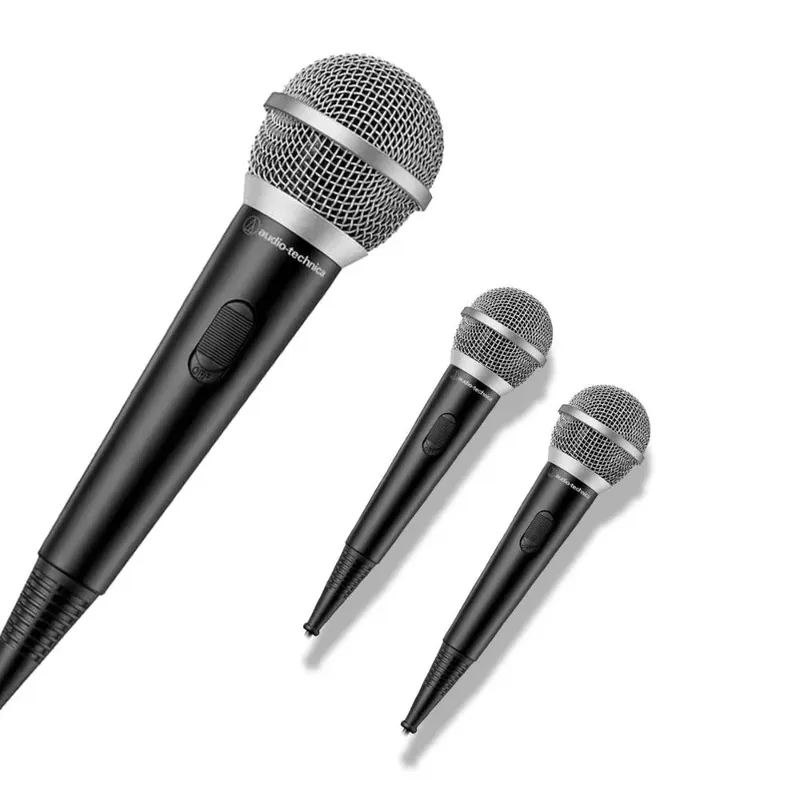 3x Microfone Audio-technica Atr1200x Unidirecional Dinâmico P2