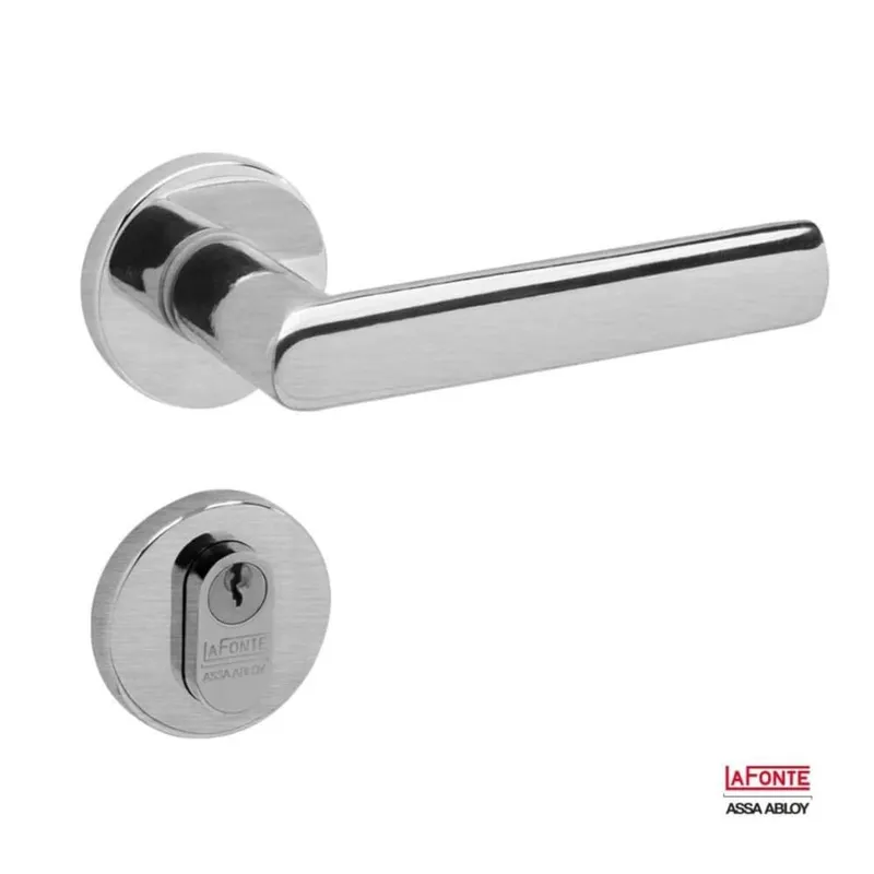 Fechadura 880 Residence Interna St1r Ros325 55mm Aço Inox Lixado Ou Escovado La Fonte