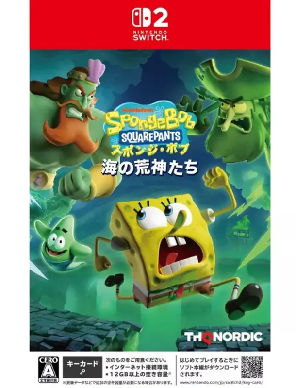 Jogo Importado Bob Esponja Titãs Da Maré Nintendo Switch 2