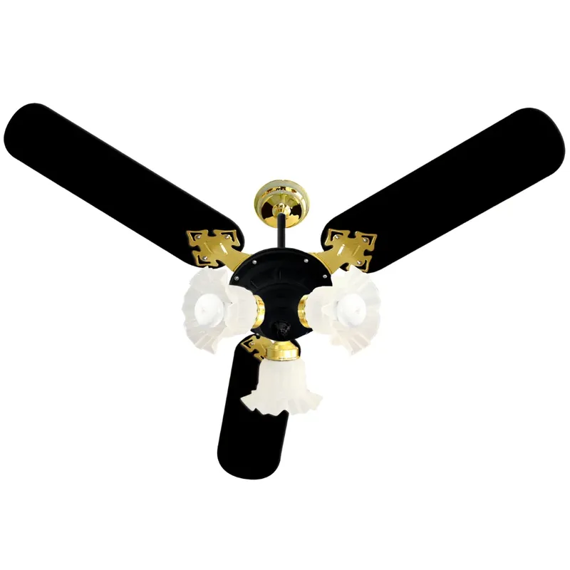 Ventilador de Teto Venti-Delta Elegance New Zeta, 3 Pás, 3 Velocidades - 220V