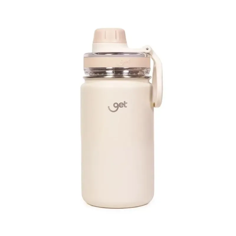 Garrafa Térmica Trity 350ml, Creme, 72337, Get