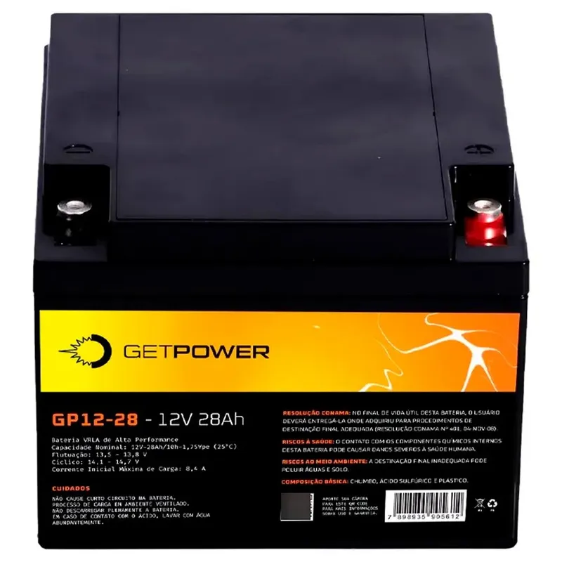 Bateria Estacionaria Getpower 12 Volts 28ah Gp12-28