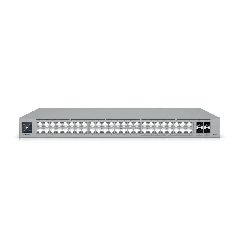 Switch Ubiquiti Gerenciável L3 48 Portas Sendo 16 De 2.5 Gigabit + 04 Sfp+ De10gb Usw-pro-max-48-poe