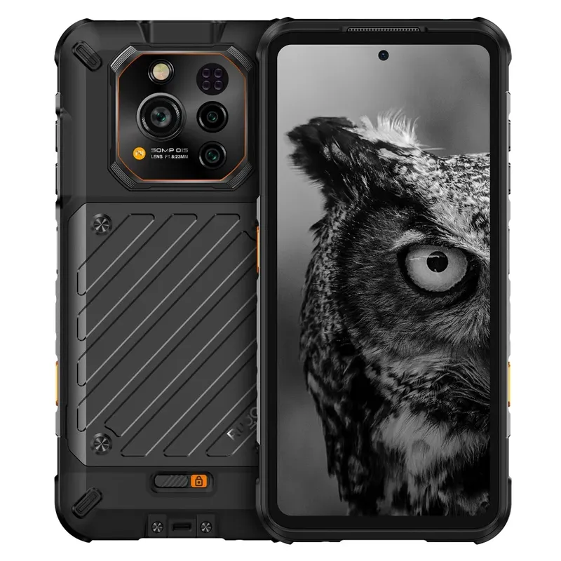 Smartphone Ulefone Rugone Xever 7 Pro, 5G, 512GB, 24GB RAM, Tela 6.67", Câmera Térmica Flir, Preto