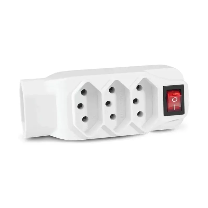 Tomadas Com Interruptor, de 4 Benjamin, 10 ampères, Bivolt