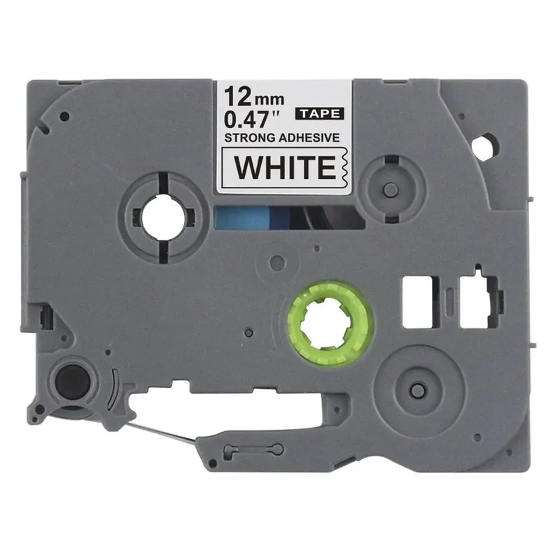 Fita Compativel Brother Branca Tzc-231 12mmx8m