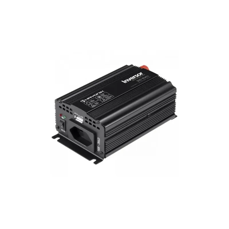 Inversor De Onda Hayonik Modificada, 300W, 127V, 24VDC - PW12-3