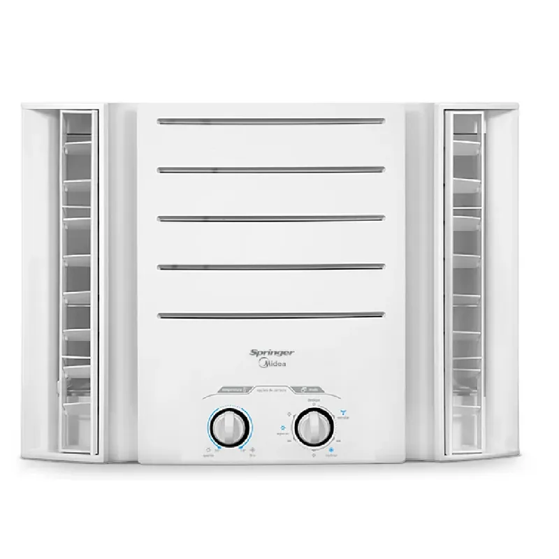 Ar Condicionado Janela Springer Midea Qqj105bb, 9500 Btu/h, Quente E Frio, Mecânico, 220 Volts
