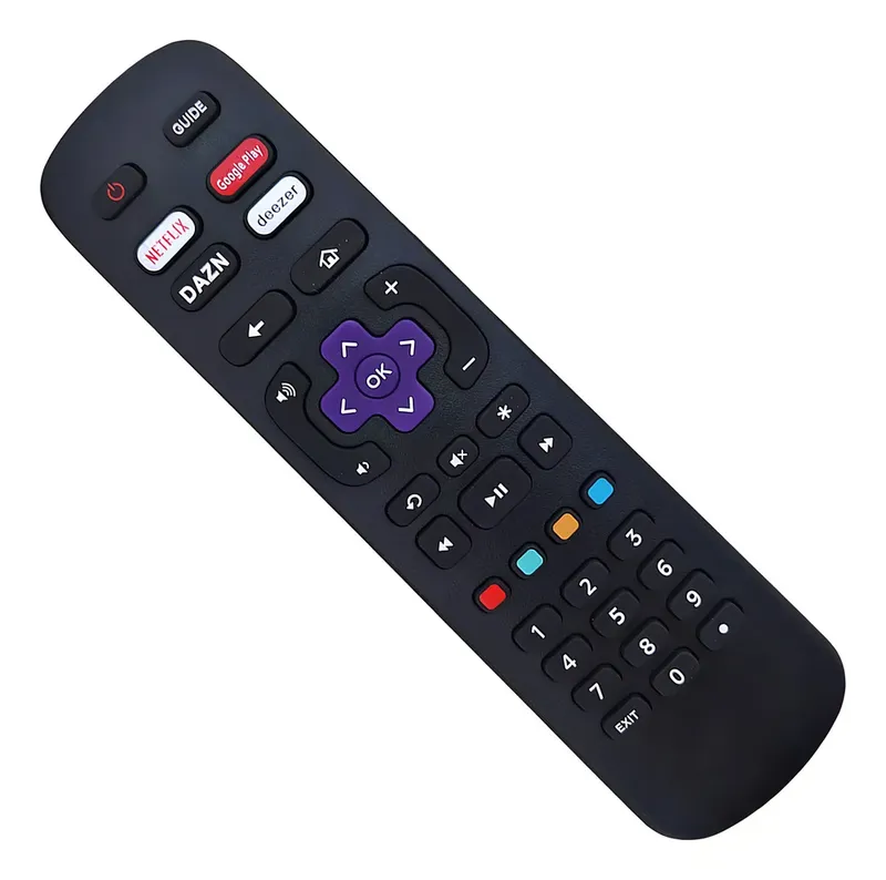 Controle Remoto Compatível Para Tv Aoc Roku LED Smart
