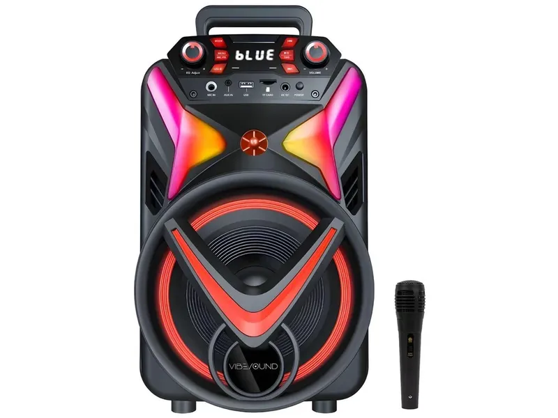 Caixa De Som Vibesound V8 Power 340w Rms - Vs002