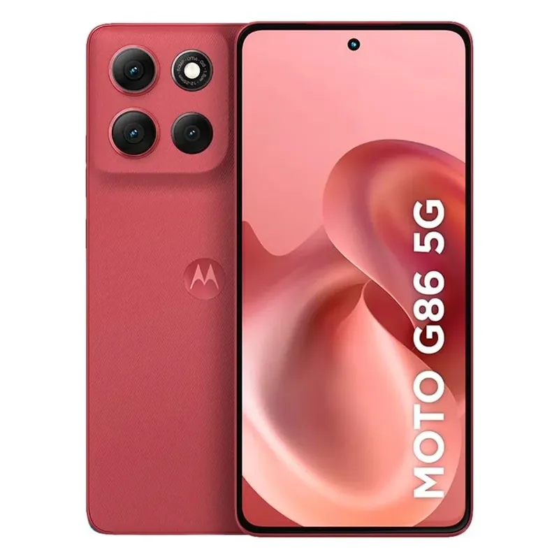 Smartphone Motorola Moto G86 5g Xt-2527-1 512gb 8GB Ram Dual Sim Tela 6.67" - Vermelho