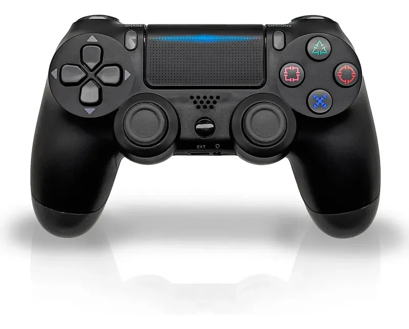 Controle Joystick Sem Fio Eony Dualshock 4 Bluetooth Preto Para Ps4 E PC Leon Gts