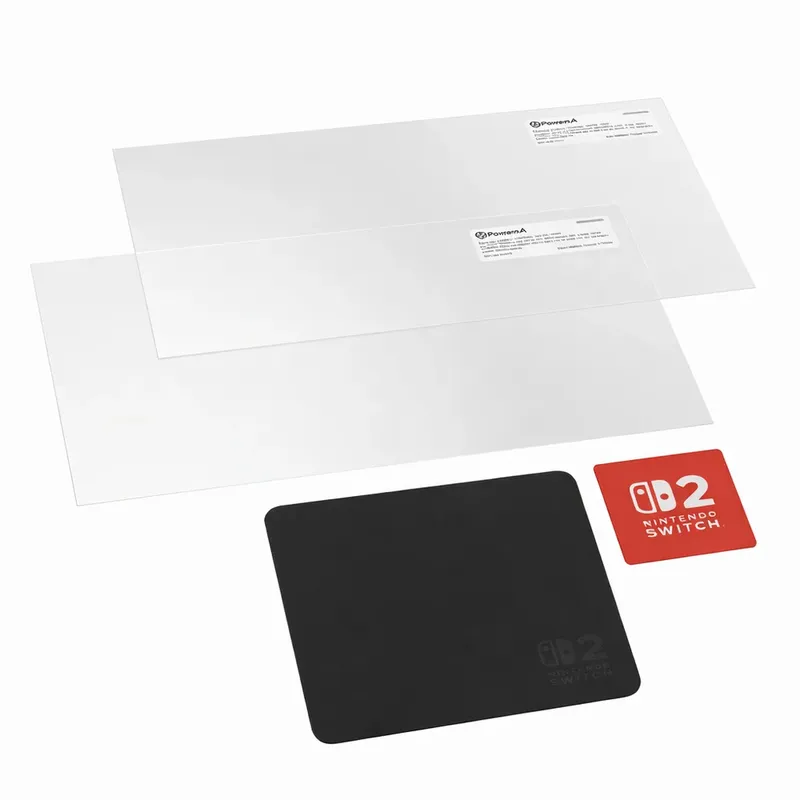 Kit 2 Películas Nintendo Switch 2 Powera Protetor Tela Oficial Anti Risco