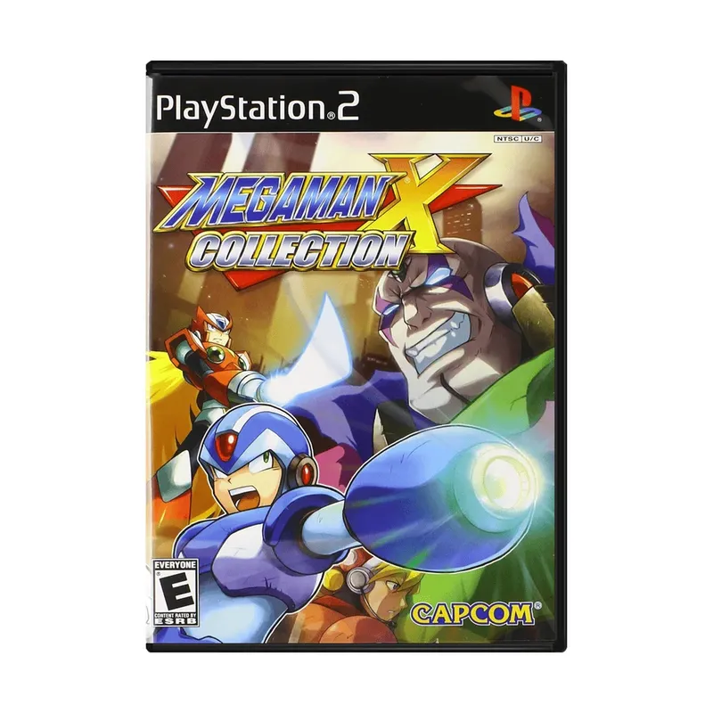 Jogo Mega Man X Collection Ps2 Mídia Física Lacrado