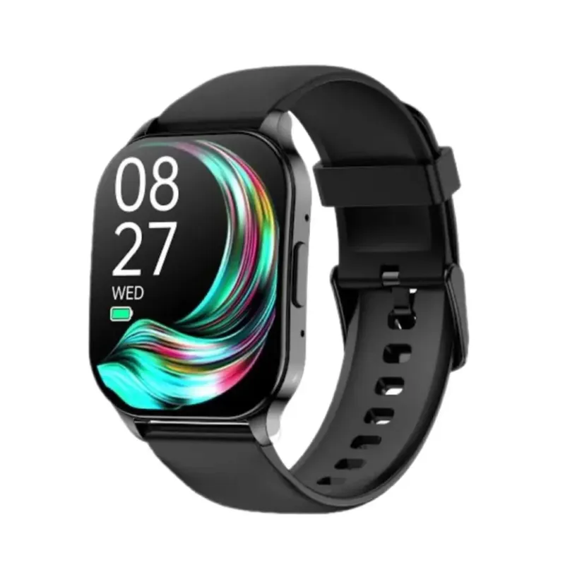 Smartwatch Hi Level Lvw-51s Sport Tela 1,96 AmoLED Alumínio - Preto