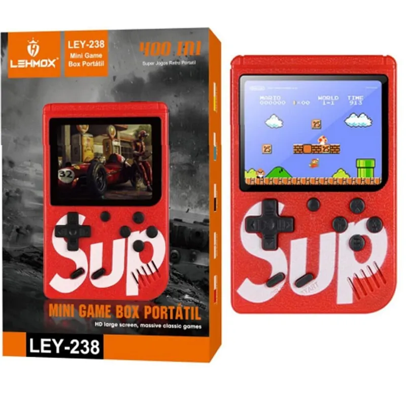 Mini Game Portátil Retro Com 400 Jogos Lehmox - Ley-238