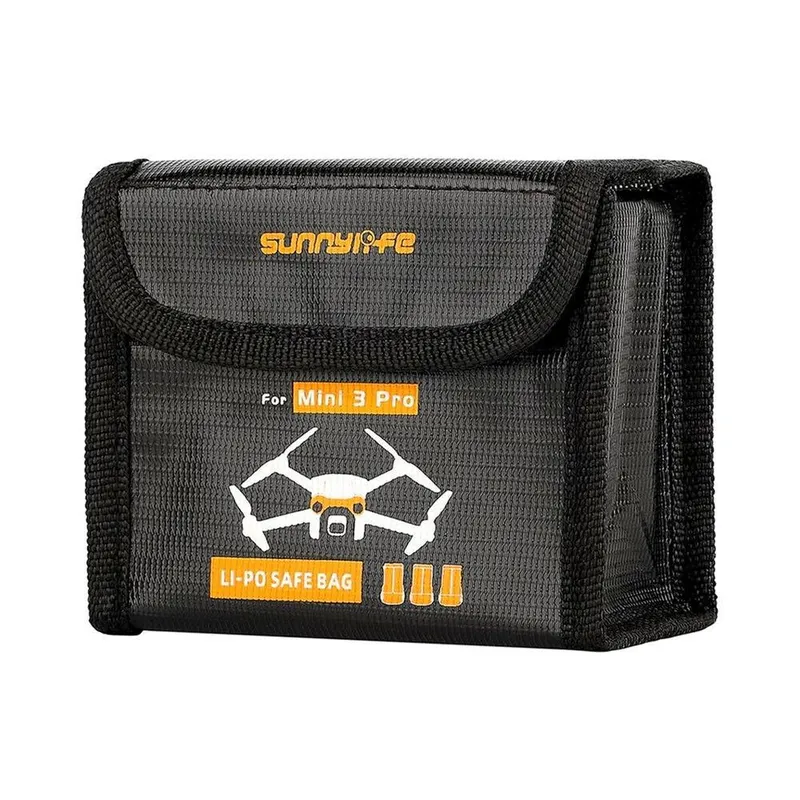 Case De Proteção Sunnylife, Antichamas, Para Bateria Do Drone Dji Mavic 3