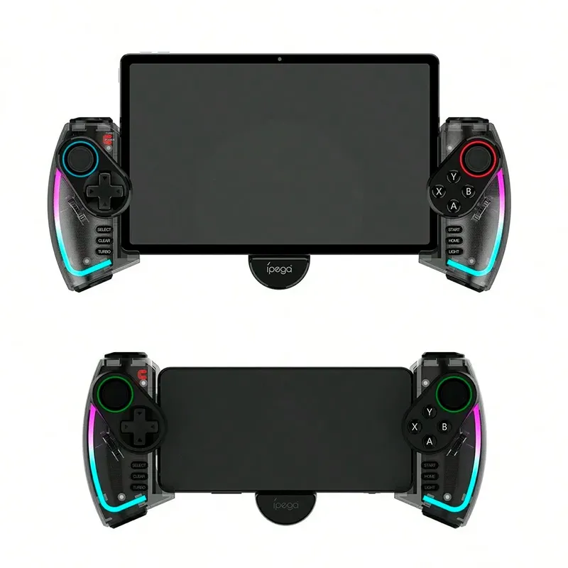 Controle Joystick Sem Fio Para Celular Tablet E Ipad Ipega Pg-9777s RGB Bluetooth