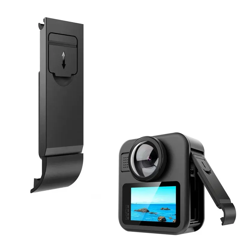 Tampa Lateral Aberta Para Gopro Max2