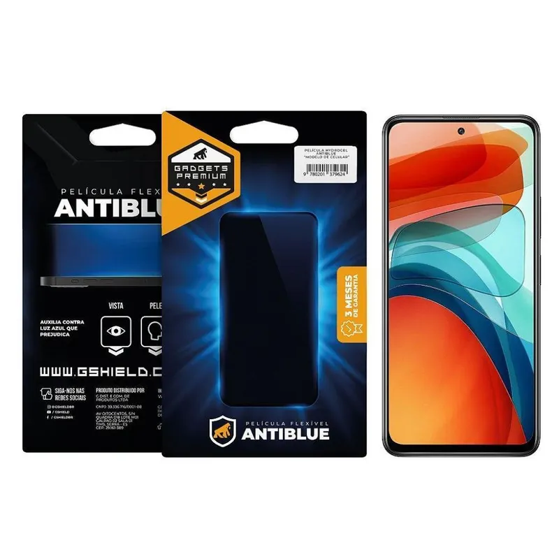 Película Gorila Shield, Para Xiaomi Poco X3 Gt, Antiblue