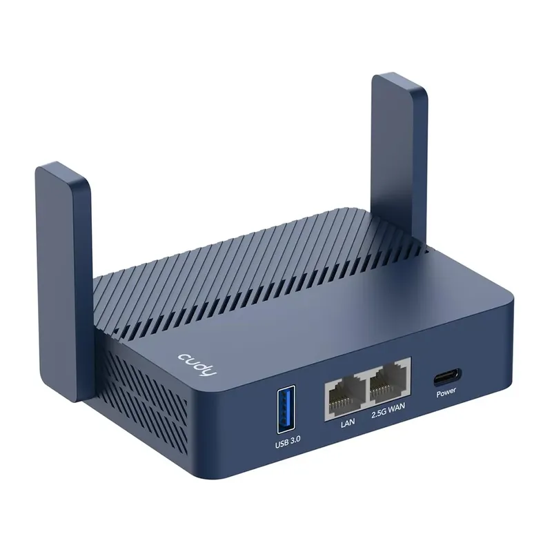 Roteador Travel Wi-fi 6 Ax3000 Gigabit 2.5g Cudy Tr3000 Vpn