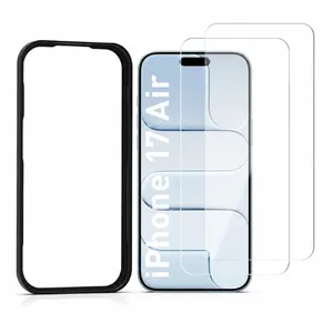 Película De Vidro 3d Temperado Compatível Com Iphone 17 Air – Proteção Premium Tela Inteira