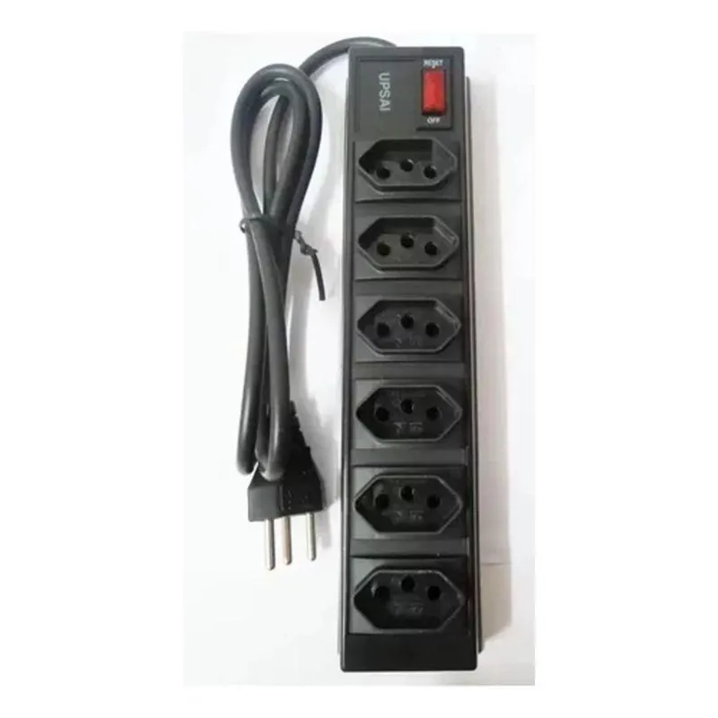 Filtro De Linha Com 8 Tomadas Bivolt Fl8 Upsai