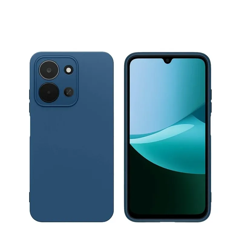 Capa Protetora Para Redmi 15c 4g / Poco C85, Azul