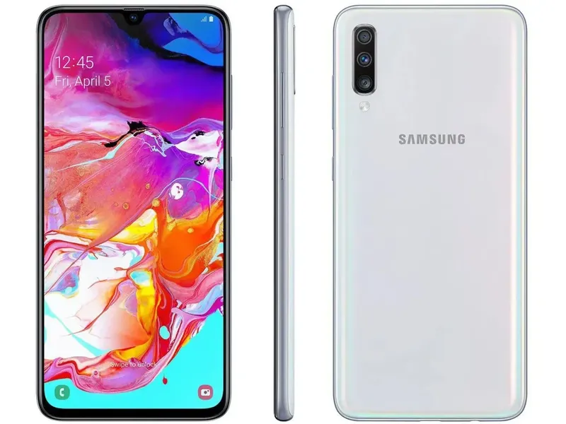 Usado: Samsung A70 128 Gb Branco - Regular