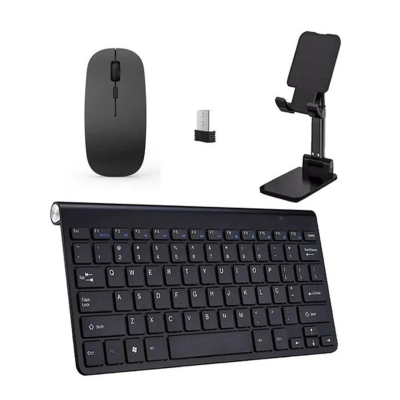 Teclado, Mou Slim Sup P/galaxy Tab A8 X200/205 10,5 Preto