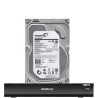 Dvr Intelbras 8 Canais Imhdx 3008 Com Hd De 3TB Instalado