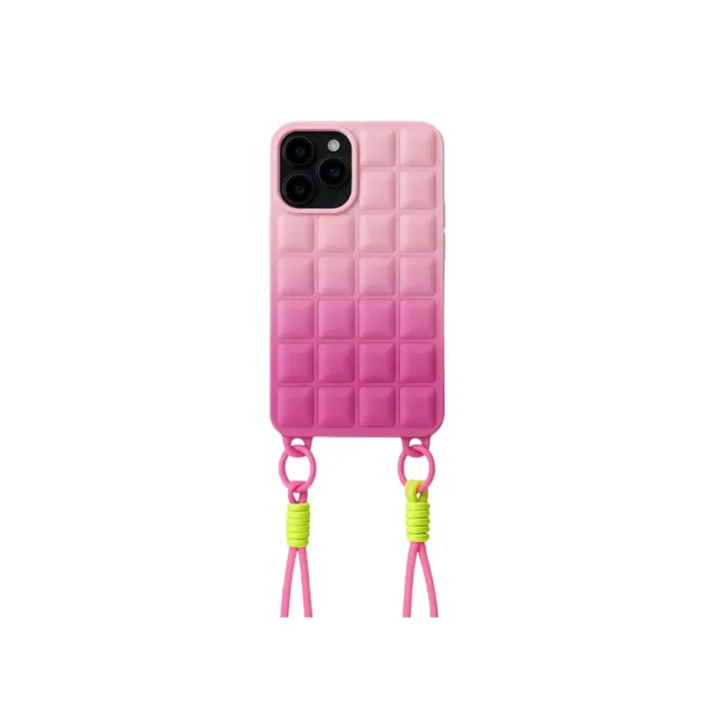 Capa Capinha Case Silicone Com Suporte Alça Ajustável Salva Celular Iphone 14 Pro