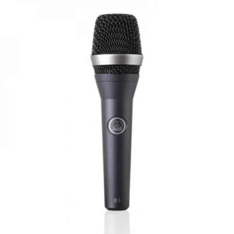 Microfone Vocal AKG D5, 600 ohms, 2.6 mv/pa, supercardioide, Preto